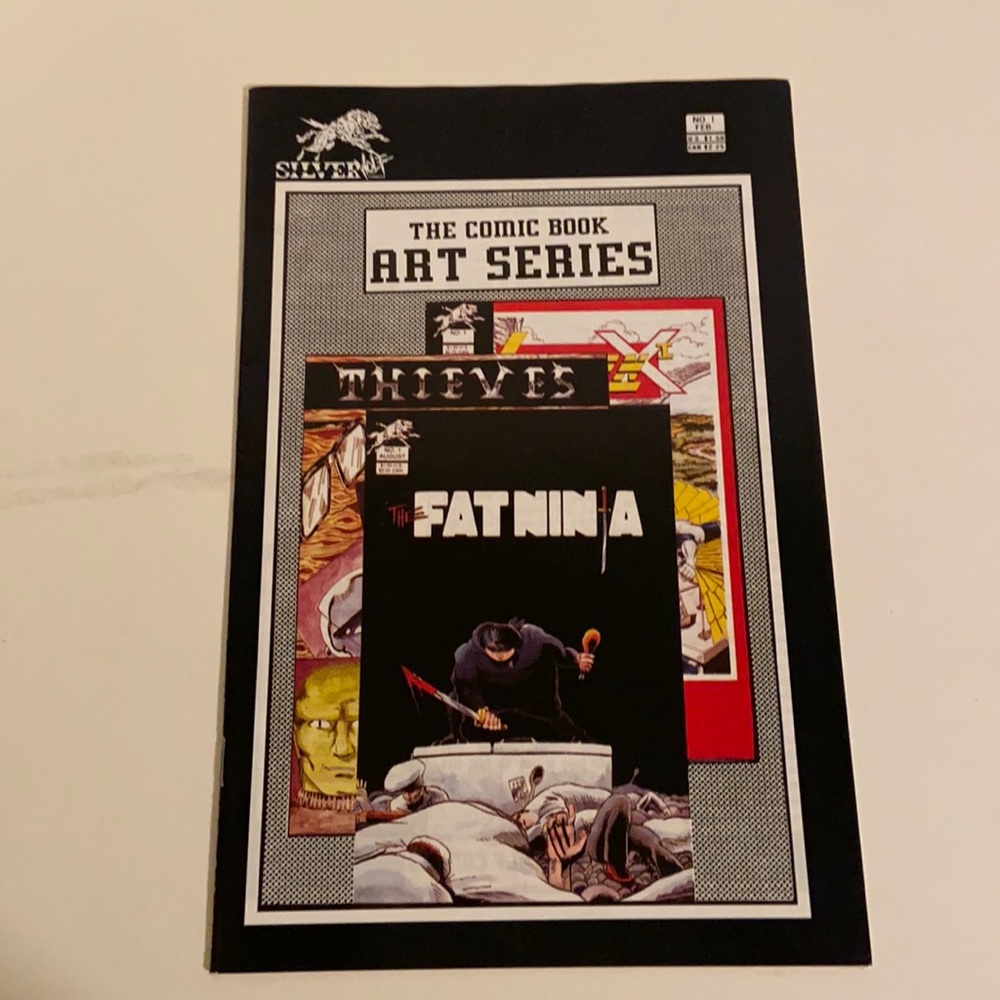 Silver Wolf Fat ninja #1 the comic book